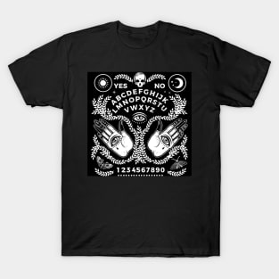 Ouija Board in Black T-Shirt